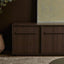 Auggie Entertainment Unit Walnut (180cm)
