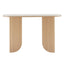 Mason Console Table Oak Travertine Look