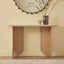 Mason Console Table Oak Travertine Look