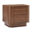 Nina Bedside Table Walnut