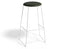 Hugo Bar Stool - White - Vintage PU Seat