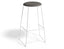 Hugo Bar Stool - White - Vintage PU Seat