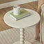 Bobbin 45cm Side Table Cream