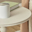 Bobbin 45cm Side Table Cream