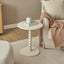 Bobbin 45cm Side Table Cream