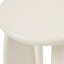 Charlie Gloss Side Table Cream