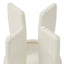 Charlie Gloss Side Table Cream