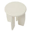Charlie Gloss Side Table Cream