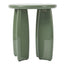 Charlie Gloss Side Table Green