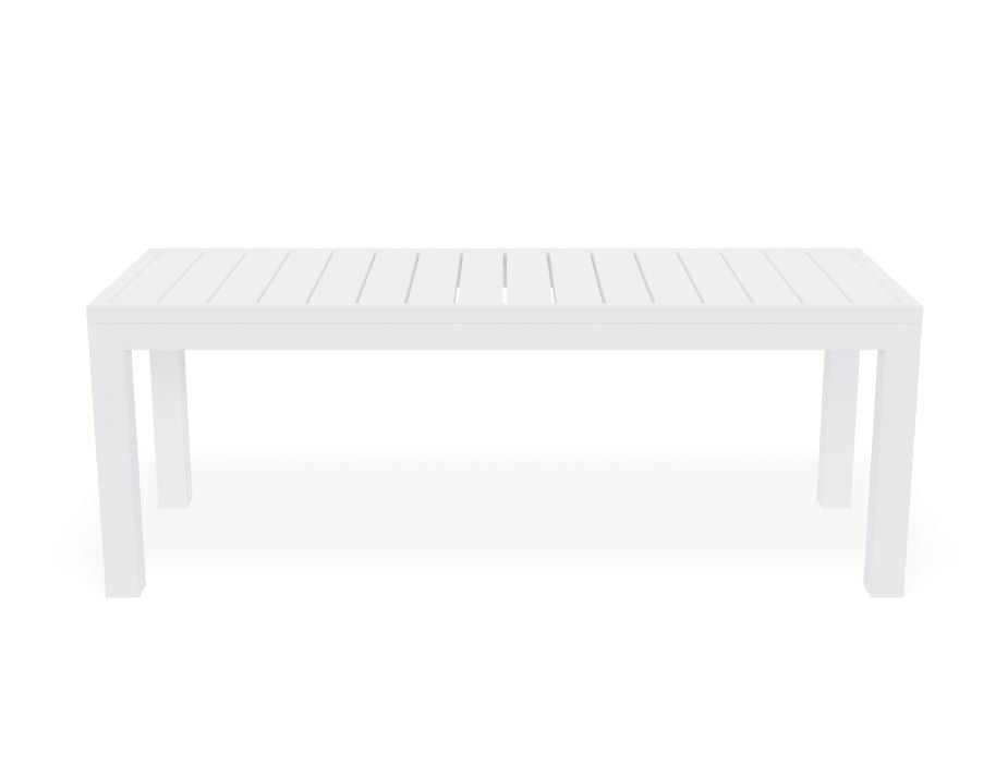 Halki Bench Seat - Outdoor - 120cm - White