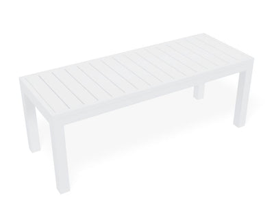 Halki Bench Seat - Outdoor - 120cm - White