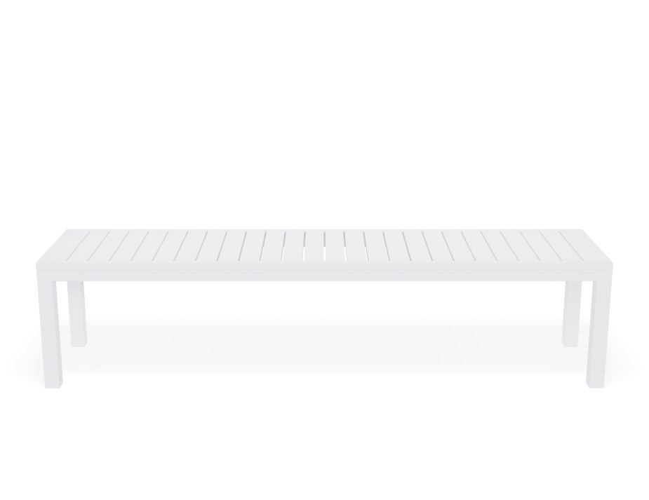 Halki Bench Seat - Outdoor - 190cm - White