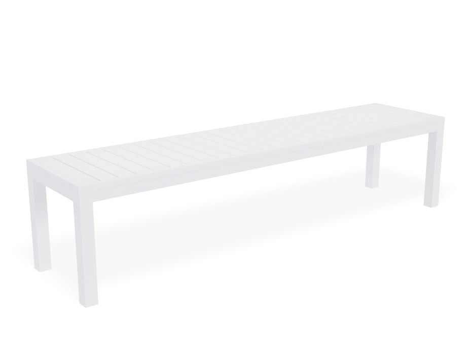 Halki Bench Seat - Outdoor - 190cm - White