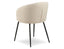 Henley Dining Chair - Black Legs - Fawn Beige Fabric