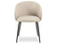 Henley Dining Chair - Black Legs - Fawn Beige Fabric