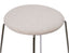 Hugo Bar Stool - Chrome - Fabric Seat