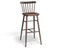 Ironica Bar Stool - Upholstered Seat - by TON