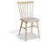 Ironica Dining Chair - Upholstered Seat - by TON