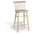 Ironica Bar Stool - Upholstered Seat - by TON