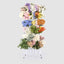 Metal Flower Rack with 6 Shelves 24 Buckets