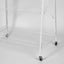 Metal Flower Rack with 4 Shelf White