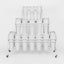 Rectangular 21 Bucket Flower Stand