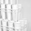 Rectangular 21 Bucket Flower Stand