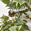 Green Ficus Fittonia Berry Garland 180cm