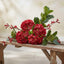 Large Hydrangea Bunch Burgundy