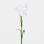 Real Touch Carnation Stem White - Pack of 36