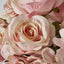Deep Powder Pink Rose Bouquet x 9