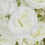 Rose & Hydrangea Floral Runner White