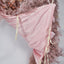 Dusty Pink Vertical Foliage Wall