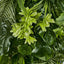 Green Leaf Mixed Table Runner