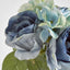 Rose & Hydrangea Bouquet Blue - Pack of 24