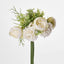 Marigold Peony Bouquet 32cm White - Pack of 12