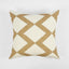 Cushion - Hayfield 50x50cm White/Mustard
