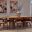 Olive Dining Table Oval 240 Round