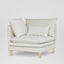 Aura Corner Sofa Base With White Cover