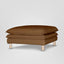 Aura Ottoman With Cover Brown