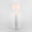 Samson Floor Lamp Base White with Shade White