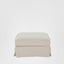 Noosa Hamptons Ottoman Beige