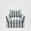 Noosa Hamptons Armchair Blue Sky Stripe