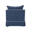 Noosa Hamptons Armchair Navy W/White Piping