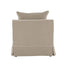 Noosa Hamptons Armchair Natural W/White Piping