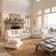 Noosa Hamptons 1.5 Seat Sofa Bed Ivory
