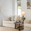Noosa Hamptons 1.5 Seat Sofa Bed Ivory