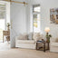 Noosa Hamptons 1.5 Seat Sofa Bed Ivory