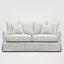 Noosa Hamptons 2.5 Seat Sofa Bed Natural Stripe