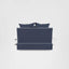 Noosa Hamptons 1.5 Seat Sofa Bed Navy W/White Pipping